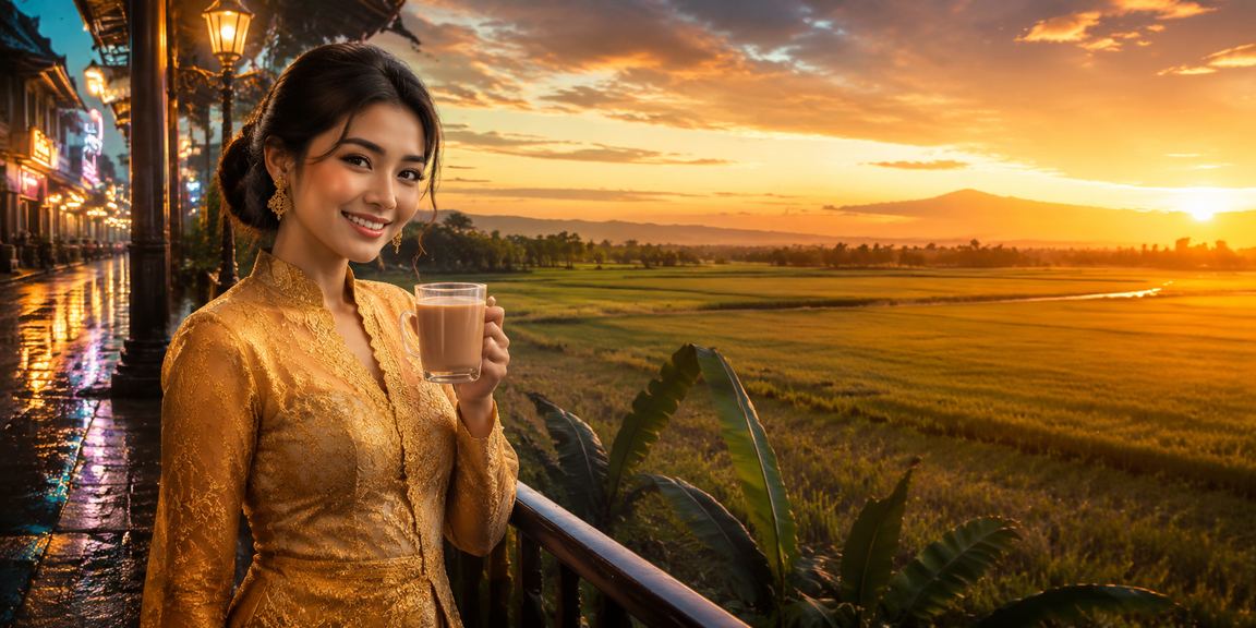 Bonus VIP fr150 dalam suasana kebaya tradisional Kedah Malaysia