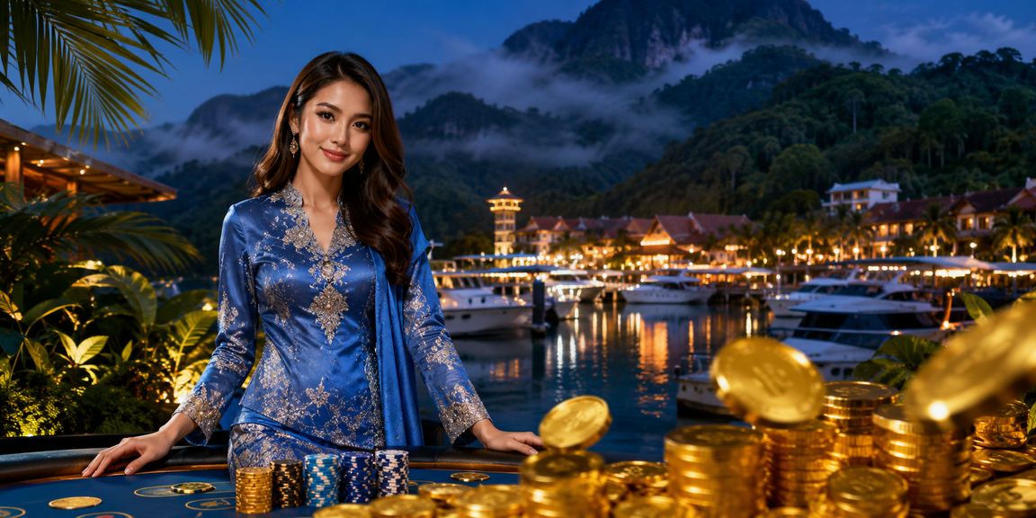 Pengguna fr150 di Langkawi menggunakan telefon untuk mengakses aplikasi mudah alih